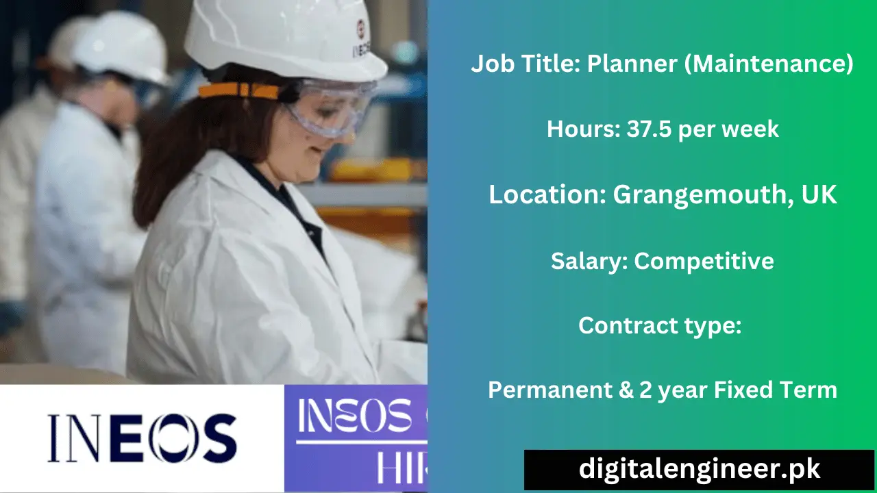 Planner (Maintenance) jobs in Grangemouth 2024 (2)